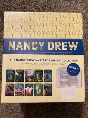 Nancy Drew Kids Collection Box Set - Books 1-10 Hardback Sealed!!! New!!